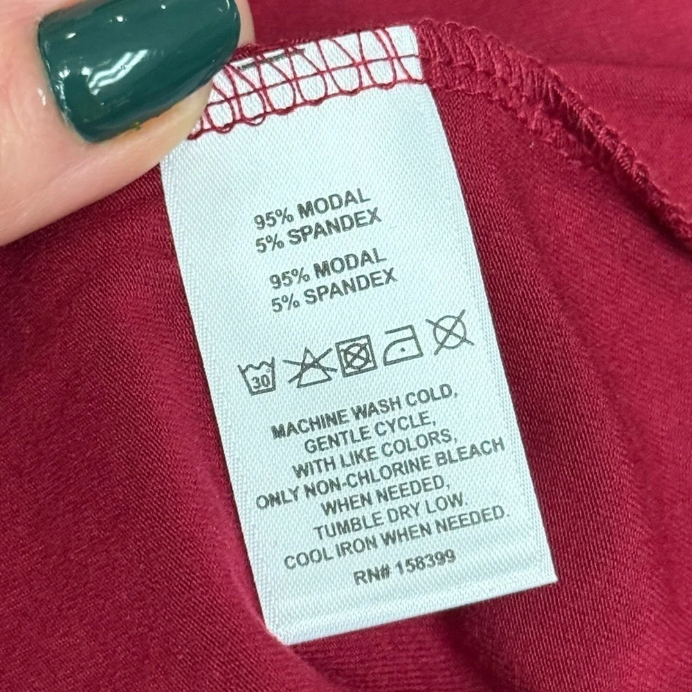 HB by Hale Bob Berry Modal T-Shirt Sleep Dress, Medium